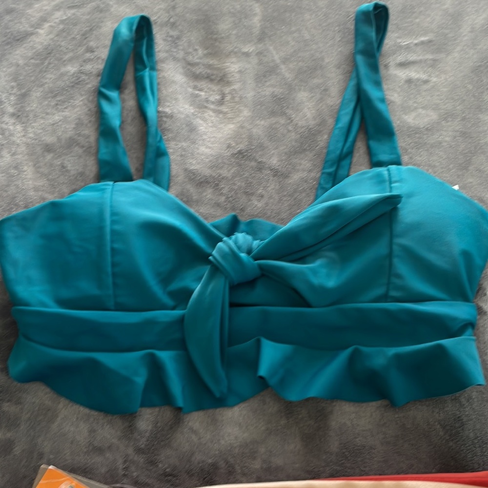 Teal Bathing Suit - Picture 3 of 5